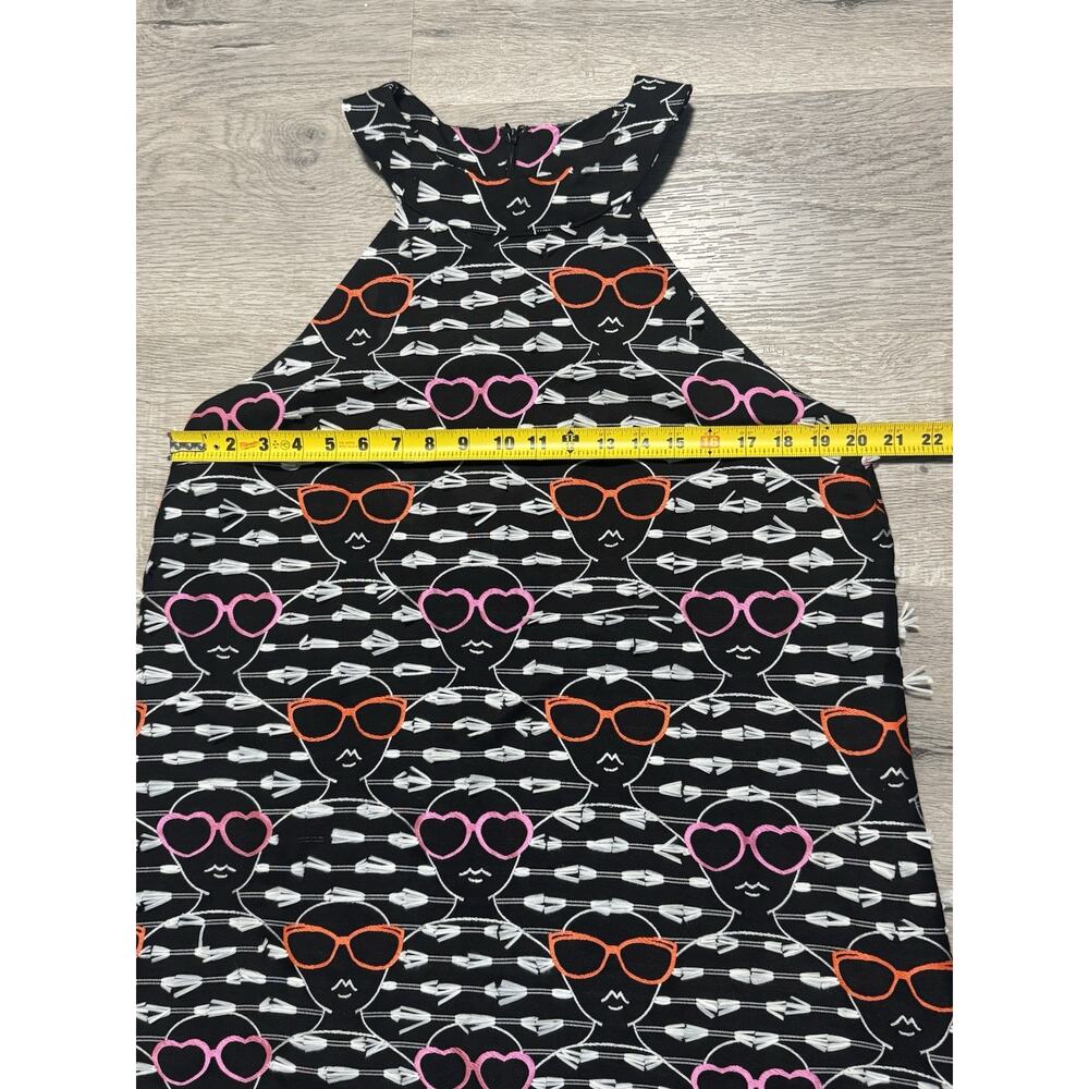Anthropologie Womens Hutch Stacy Sunglass Mini Shift Dress Retro XL $160 - Picture 3 of 7